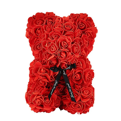 Eternal Rose Teddy Bear